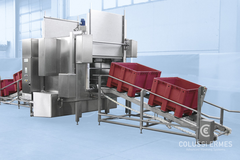 Colussi Ermes Product Box and Tote Bin Washers